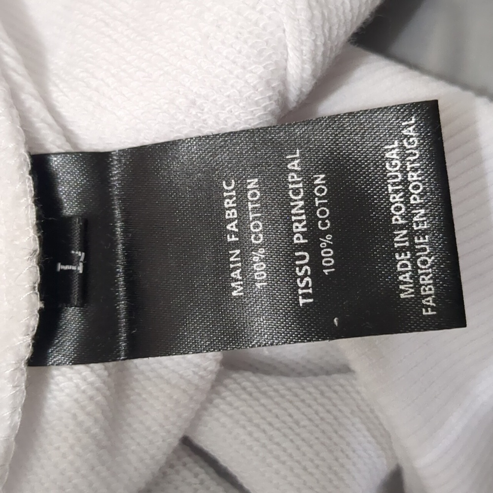 VETEMENTS Pret-a-Porter White Hoodie With Black Graphic - Picture 7 of 8